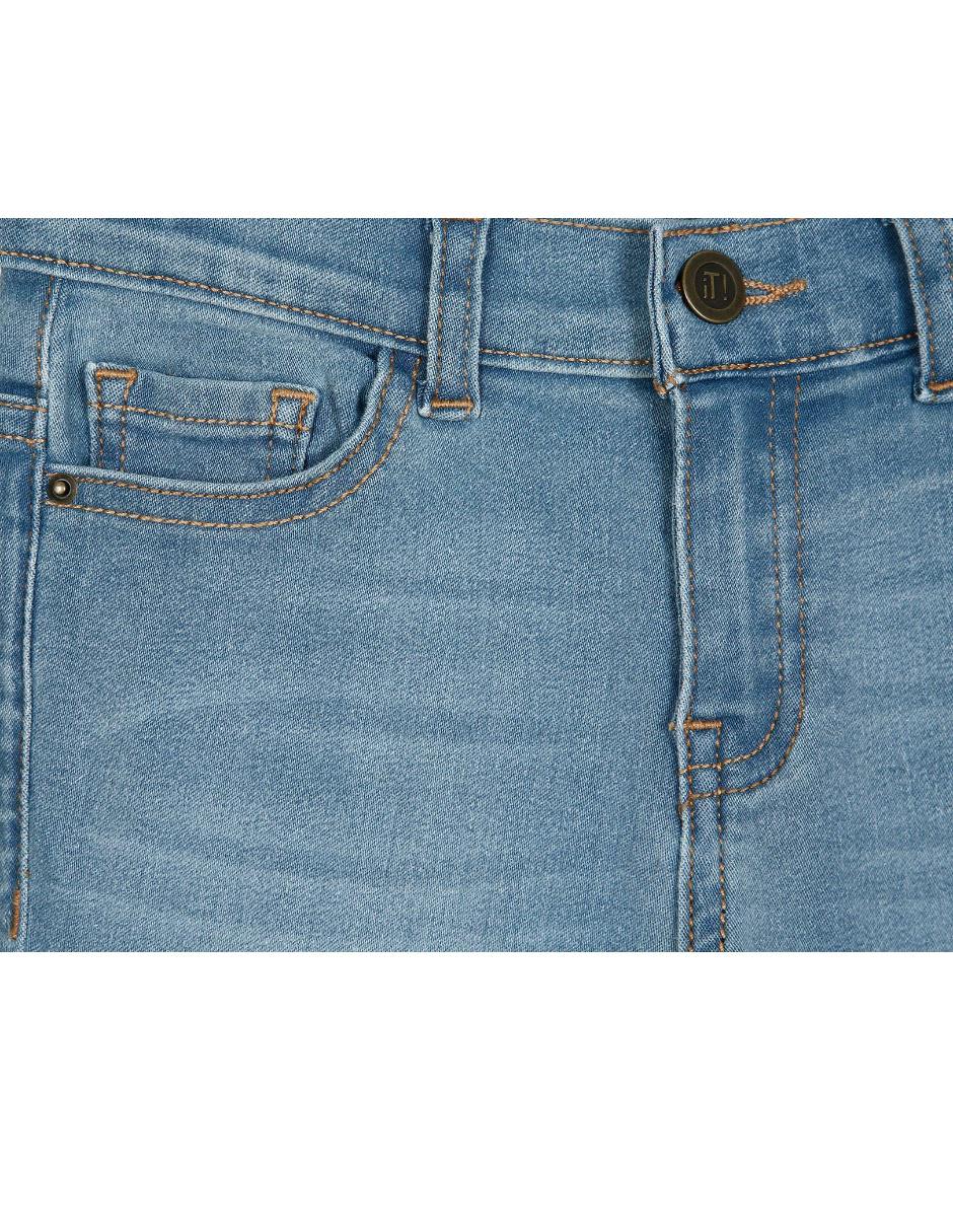 Jeans skinny 365 Essential deslavado para niña