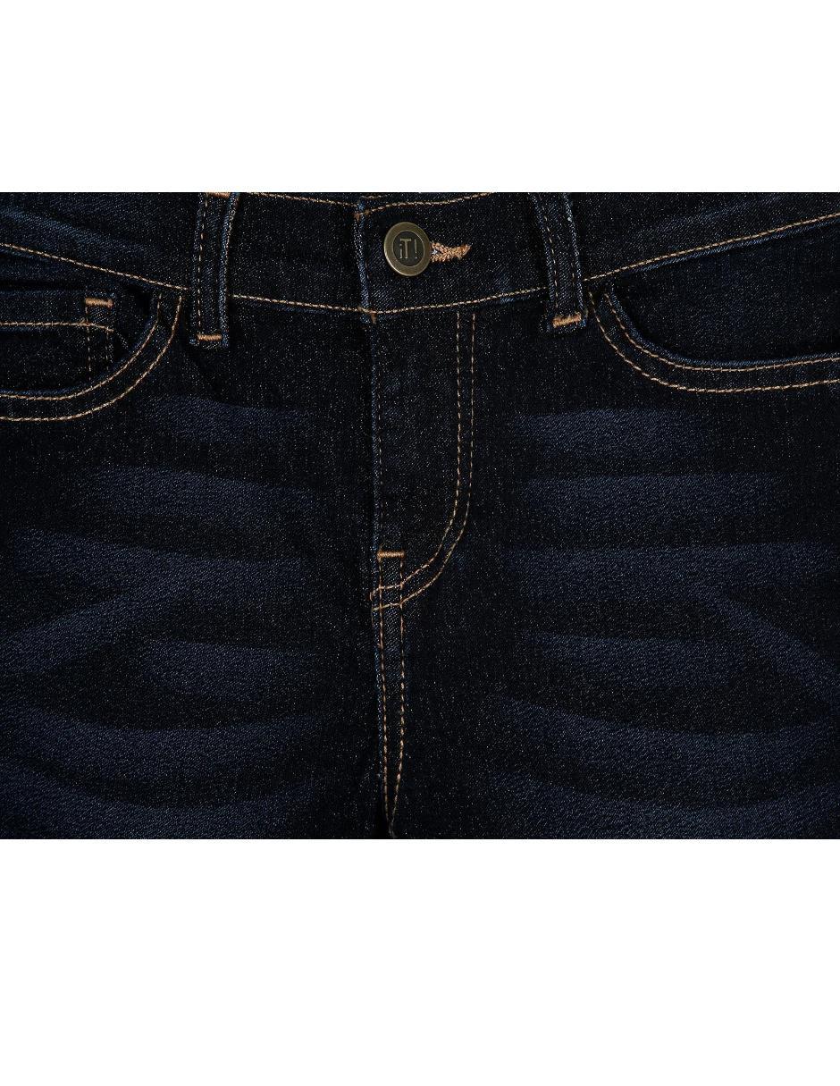 Jeans skinny deslavado para niña