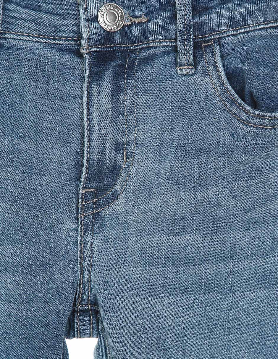 Jeans skinny Levi's 710 lavado claro para niña