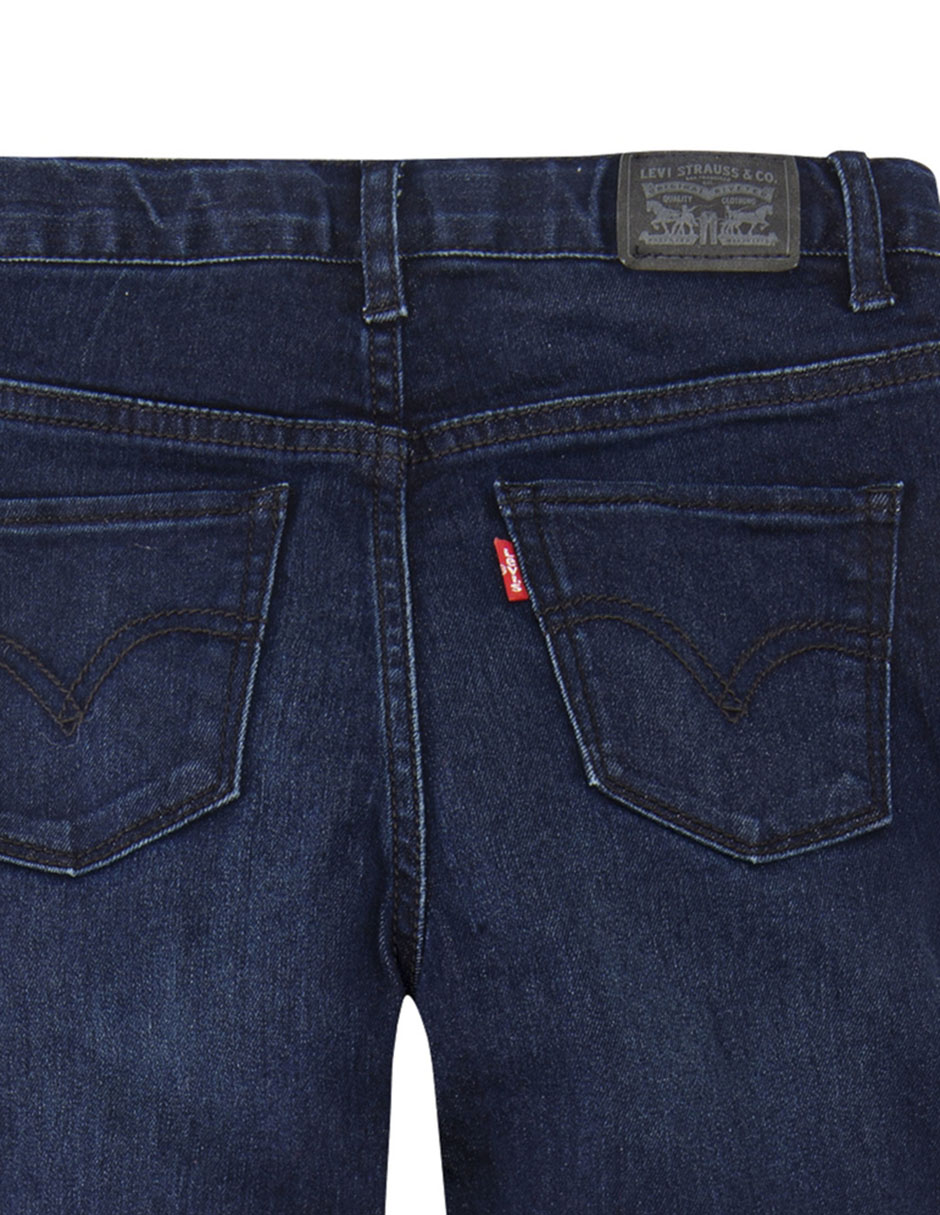 Jeans skinny Levi's 720 lavado obscuro para niña