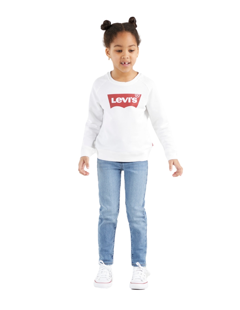 Jeans skinny Levi's 720 lavado obscuro para niña