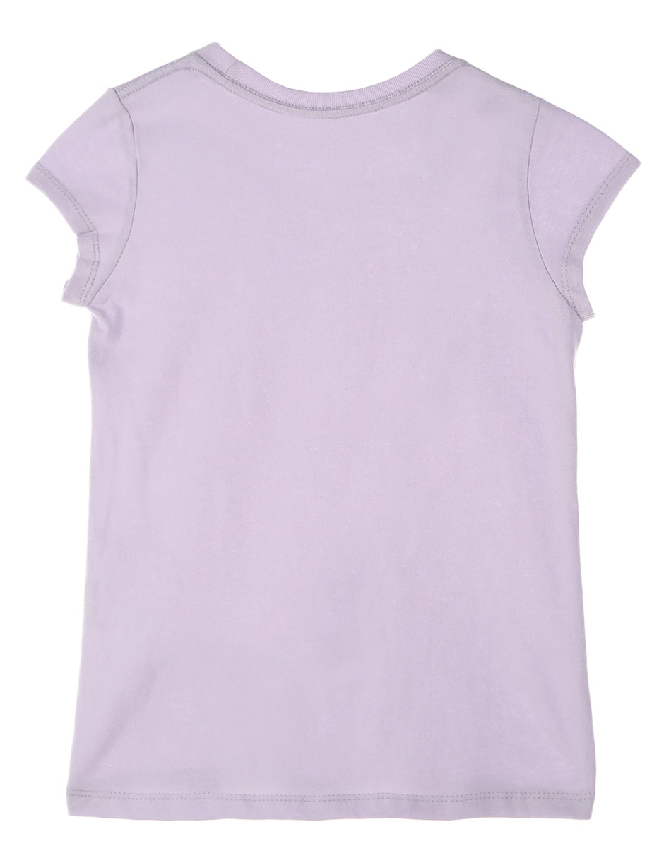 Playera manga corta para niña