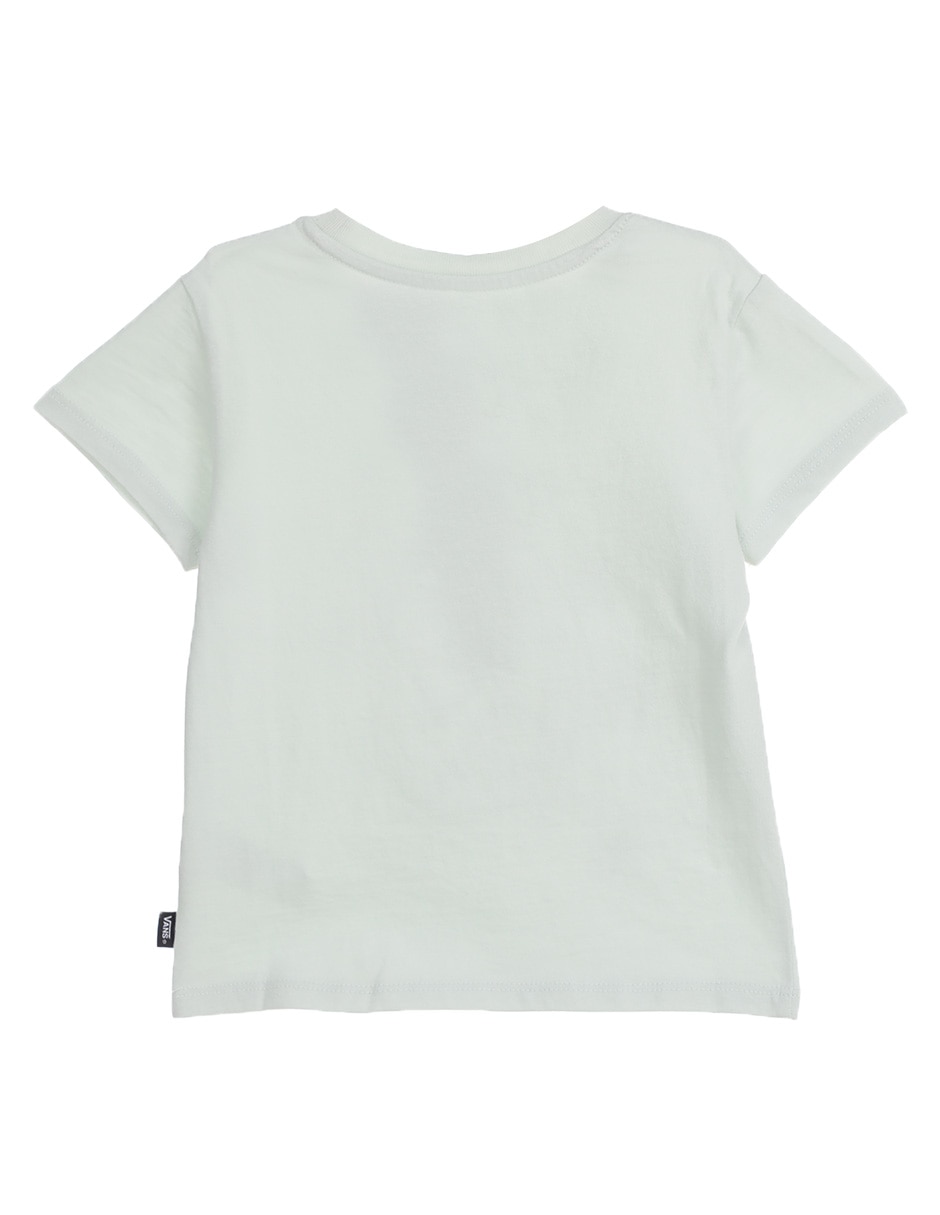 Playera Vans manga corta para niña