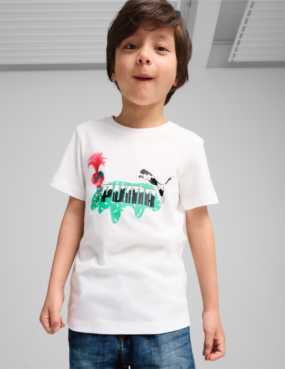 Playera Trolls Trolls Tee manga corta para niña Playera Trolls Trolls Tee manga corta para niña