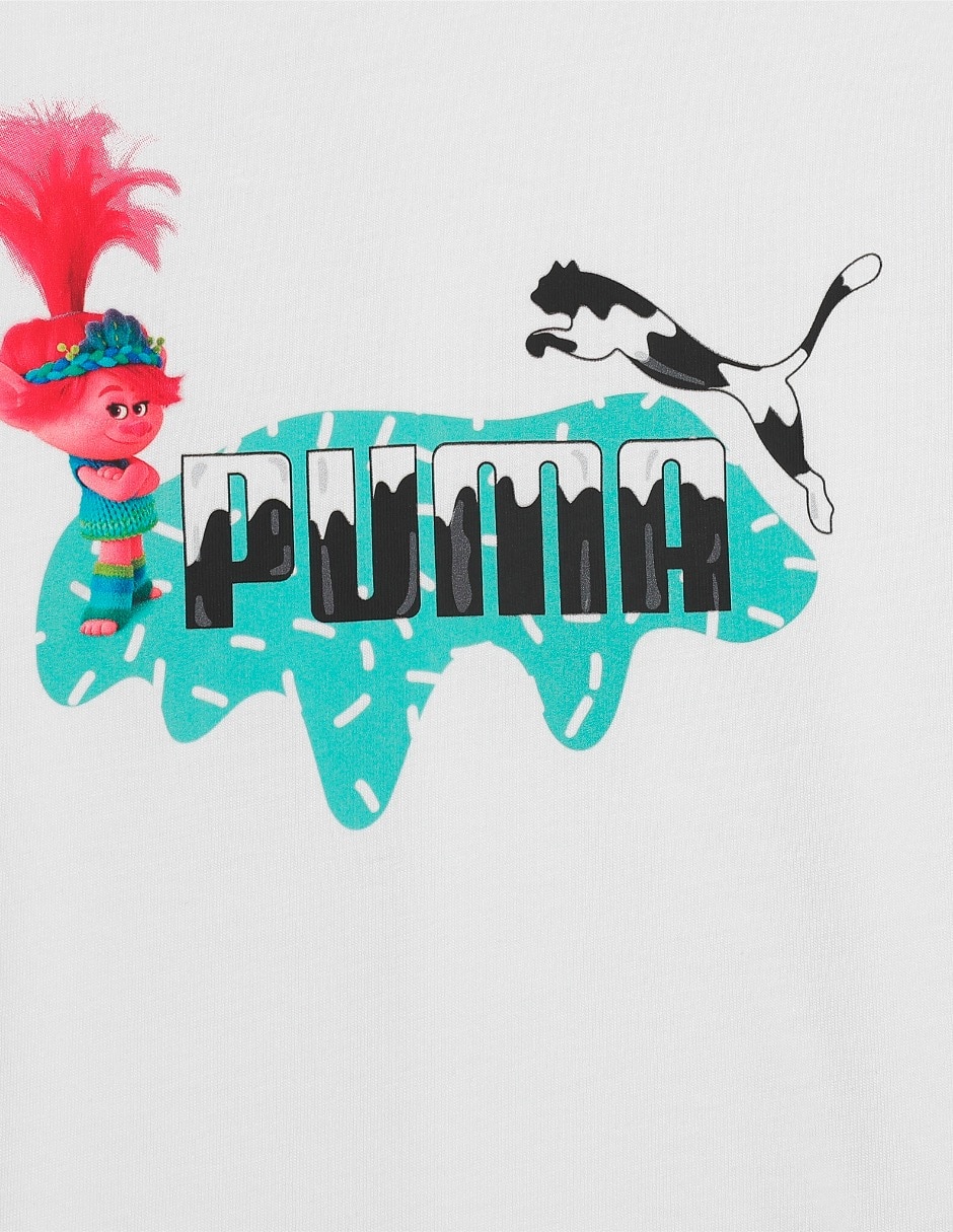 Playera Trolls Trolls Tee manga corta para niña 4