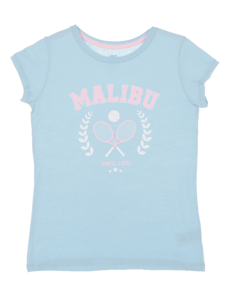 Playera manga corta para niña Playera manga corta para niña