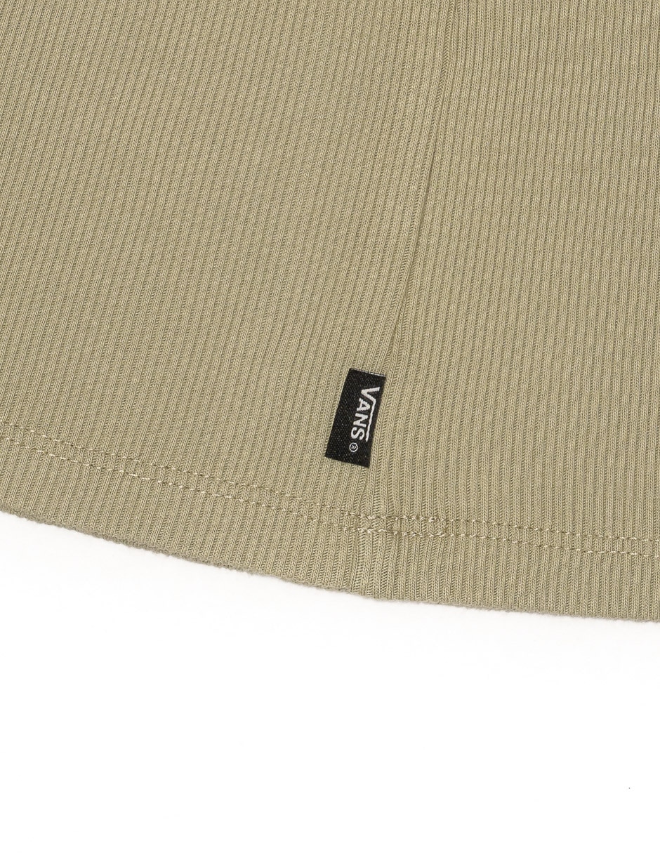Playera Vans Drew Rib Tank para niña