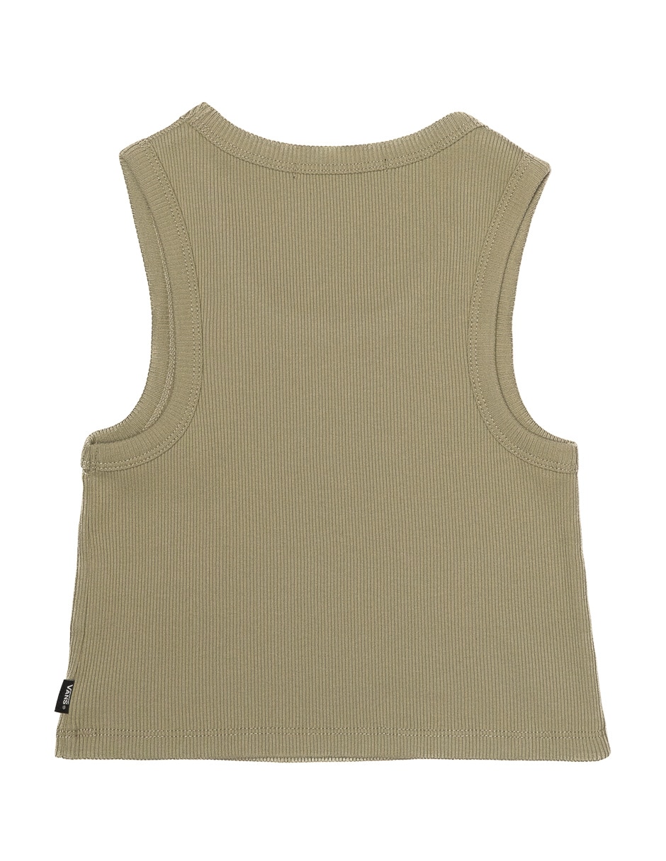 Playera Vans Drew Rib Tank para niña