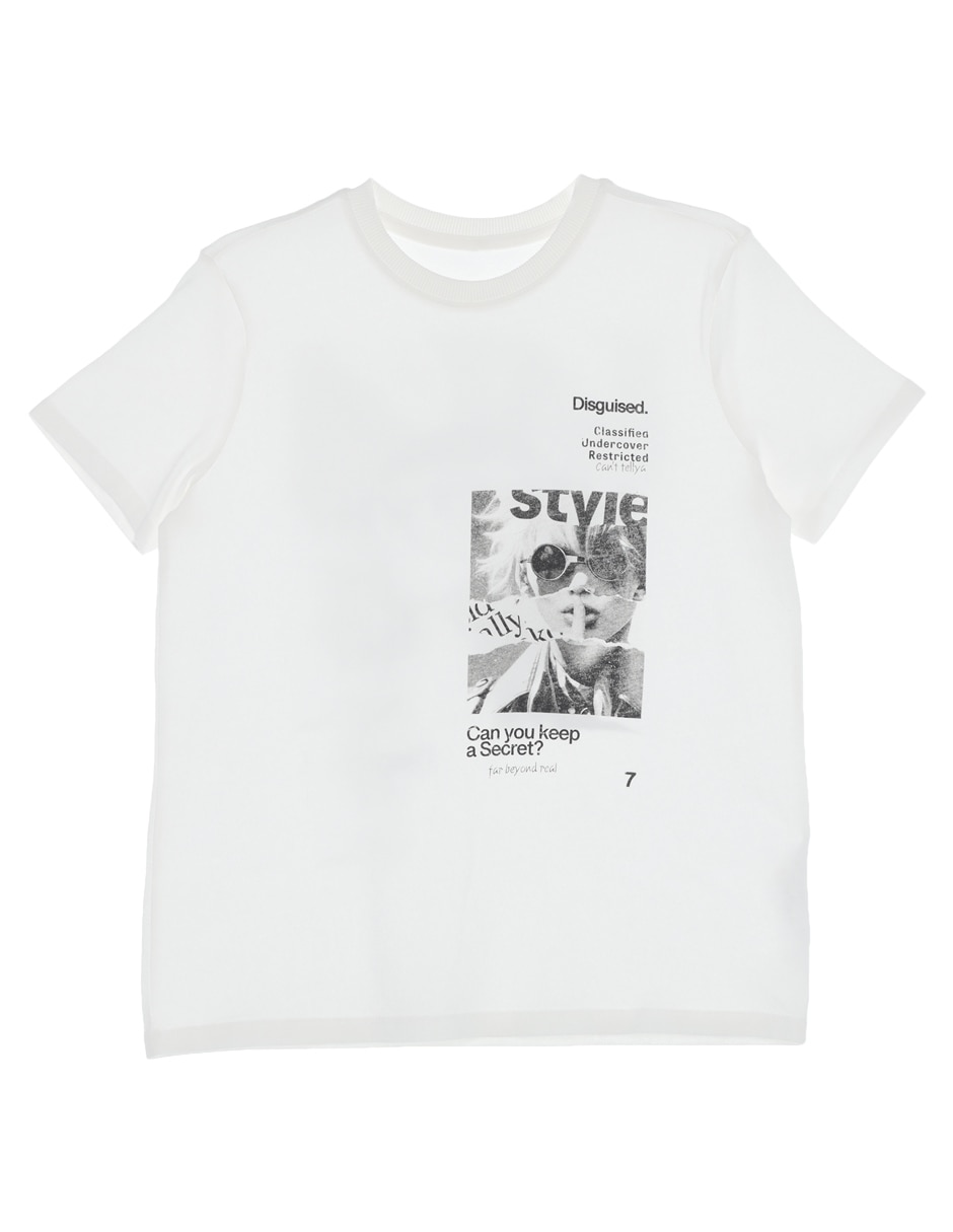 Playera manga corta para niña Playera manga corta para niña