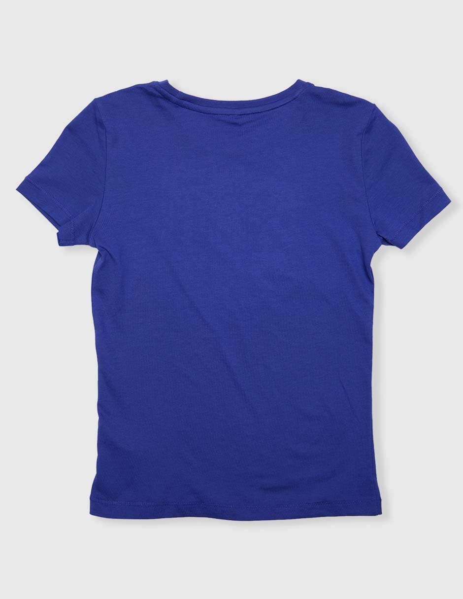 Playera manga corta para niña