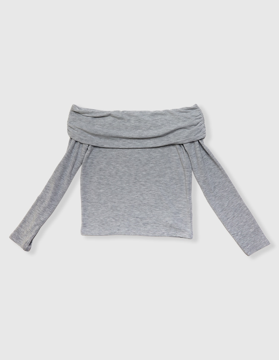 Playera manga larga para niña Playera manga larga para niña