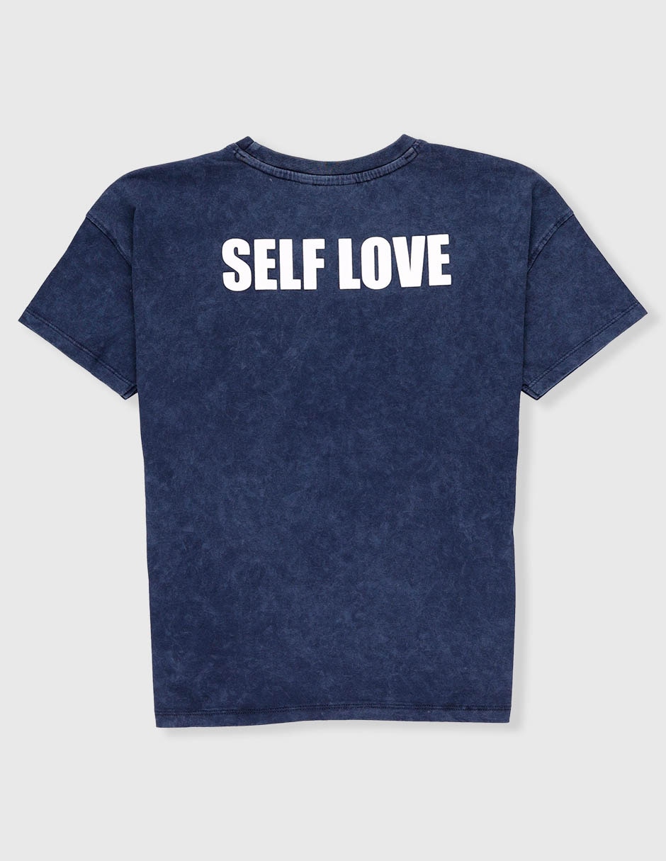 Playera manga corta para niña