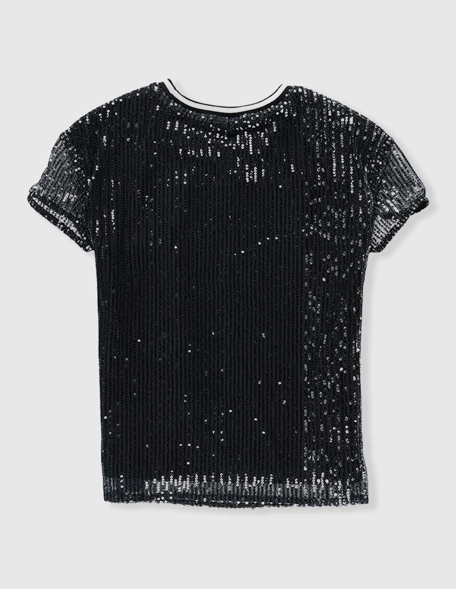 Playera That's It Brooklyn manga regular para niña