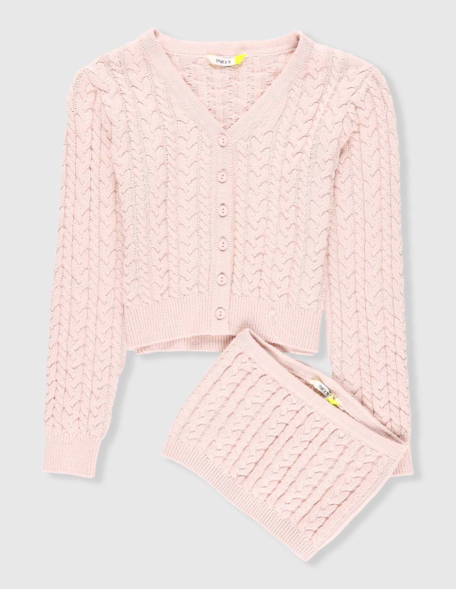 Conjunto de algodón para niña 1