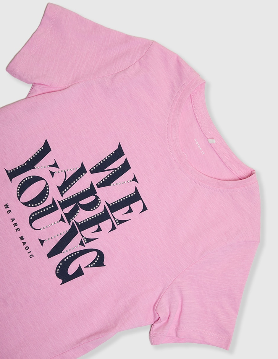 Playera manga corta para niña 3