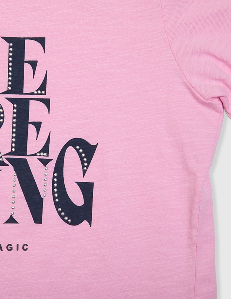 Playera manga corta para niña 4