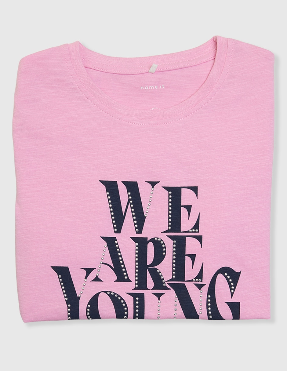 Playera manga corta para niña 5