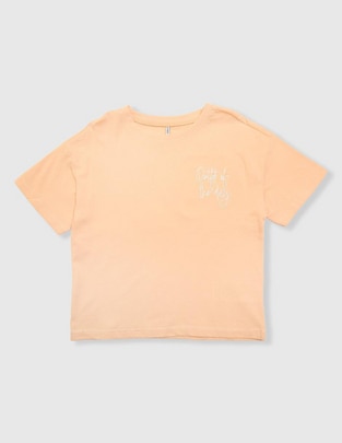Playera manga corta para niña