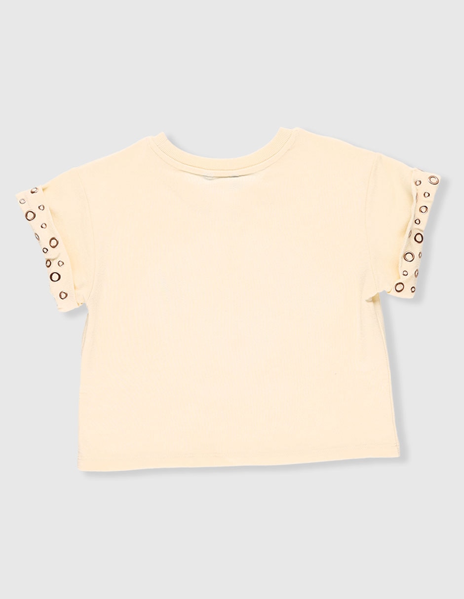 Playera manga corta para niña 5
