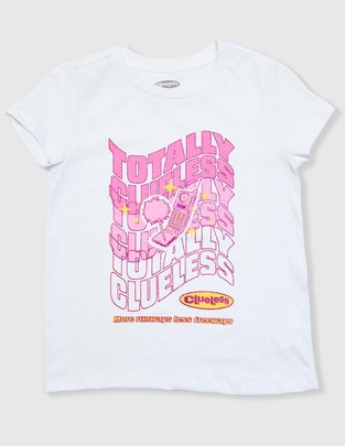 Playera That's It Clueless manga corta para niña