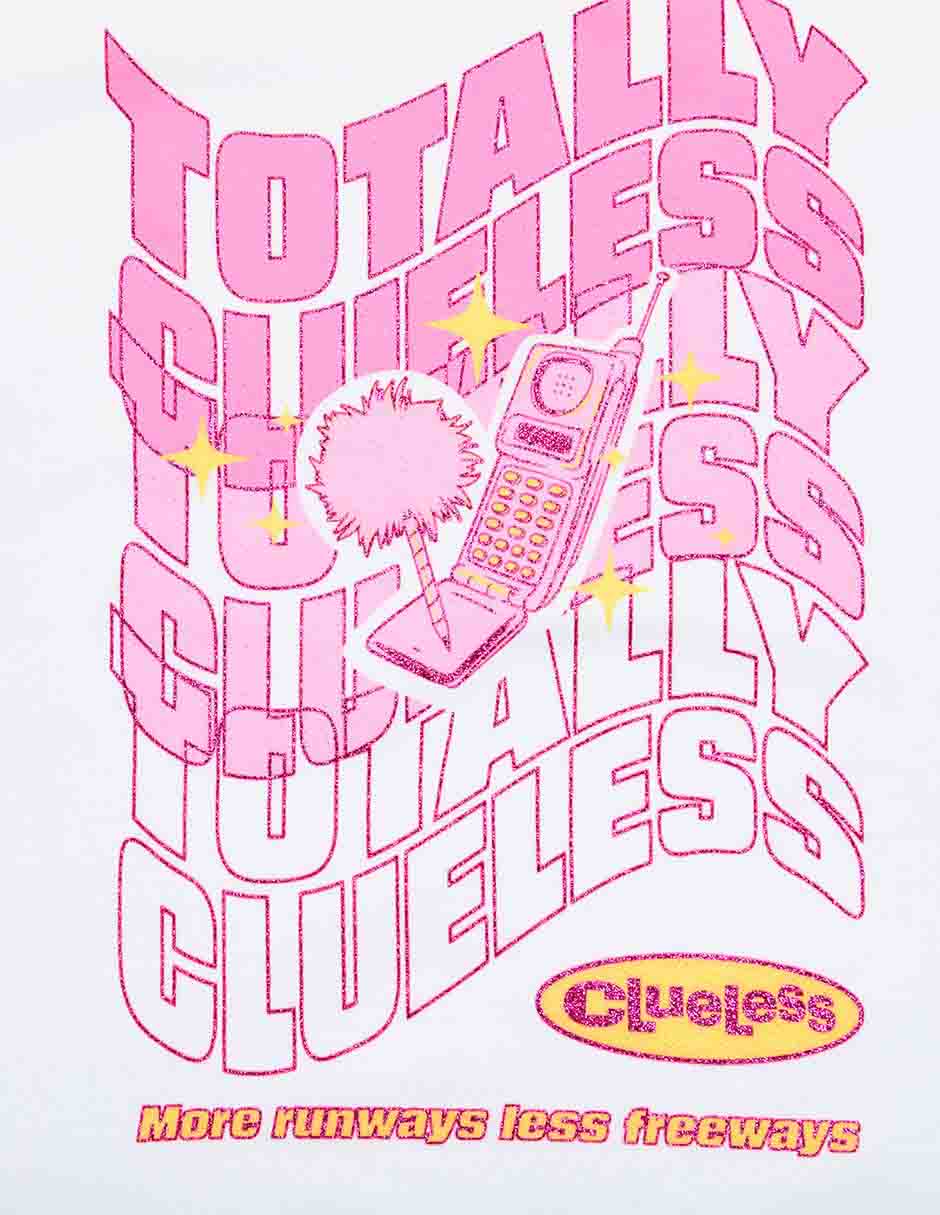 Playera That's It Clueless manga corta para niña