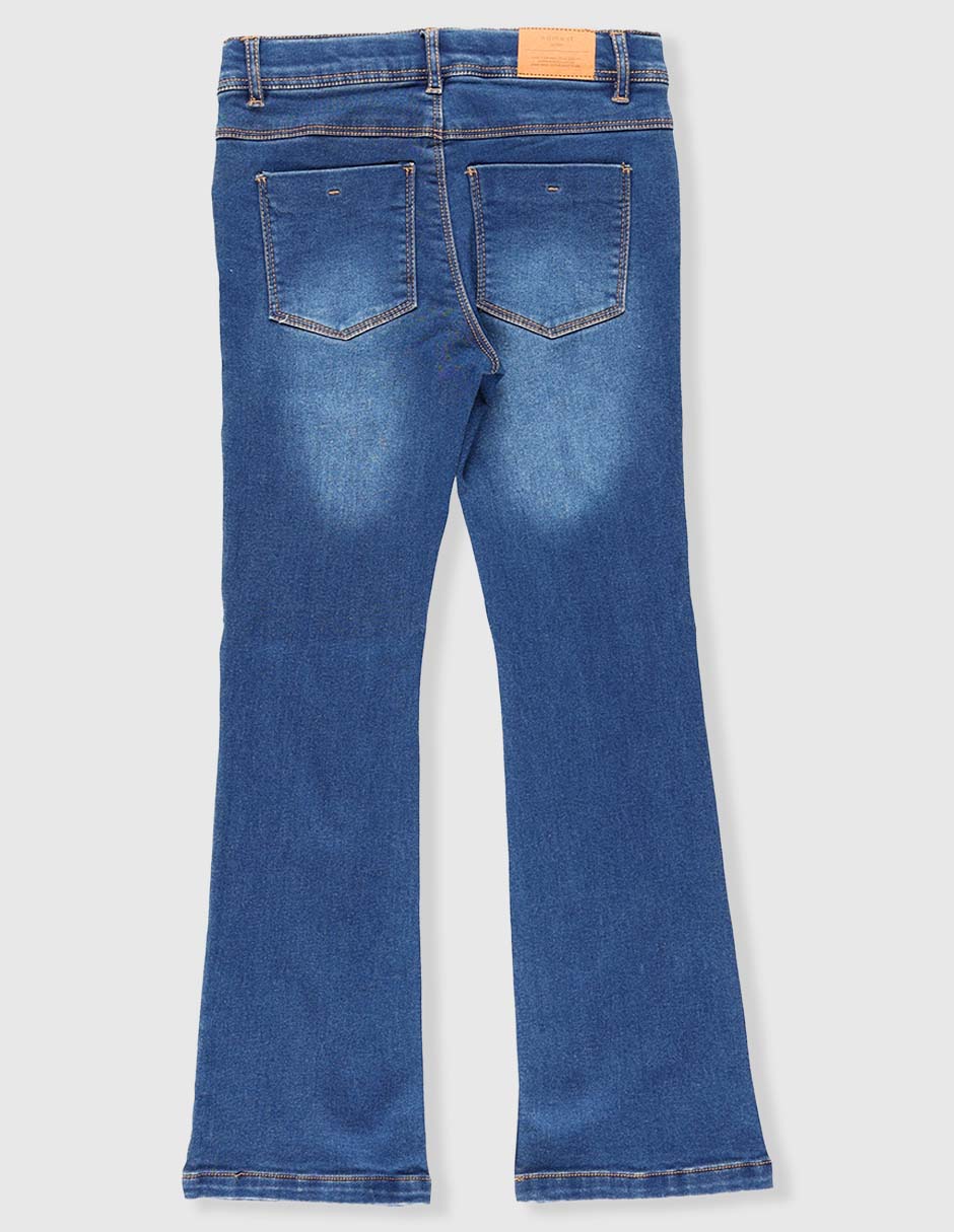 Jeans flare para niña 5