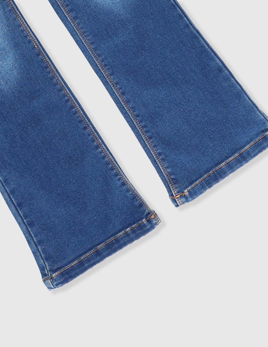 Jeans flare para niña 6