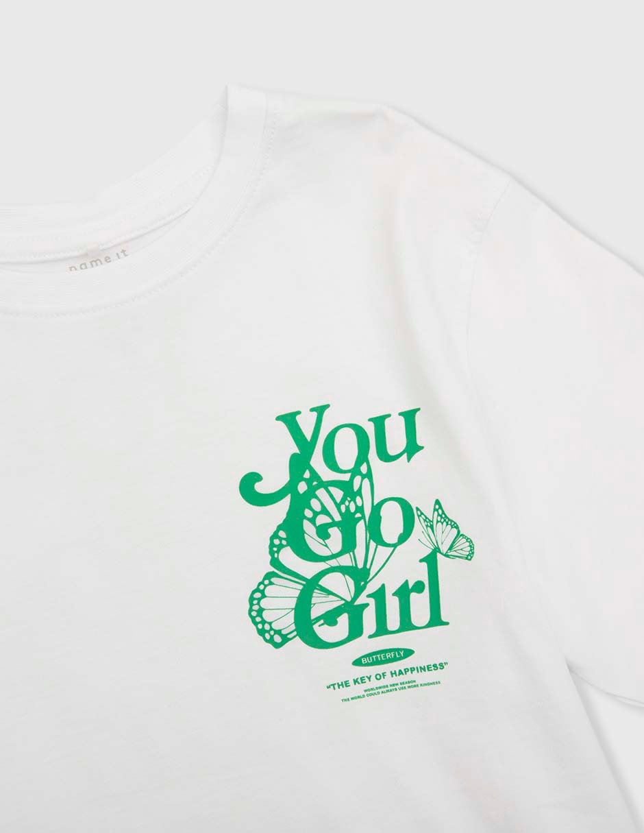 Playera Name It manga corta para niño