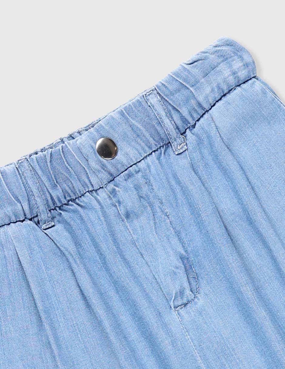 Jeans cargo baggy Only lavado claro para niña
