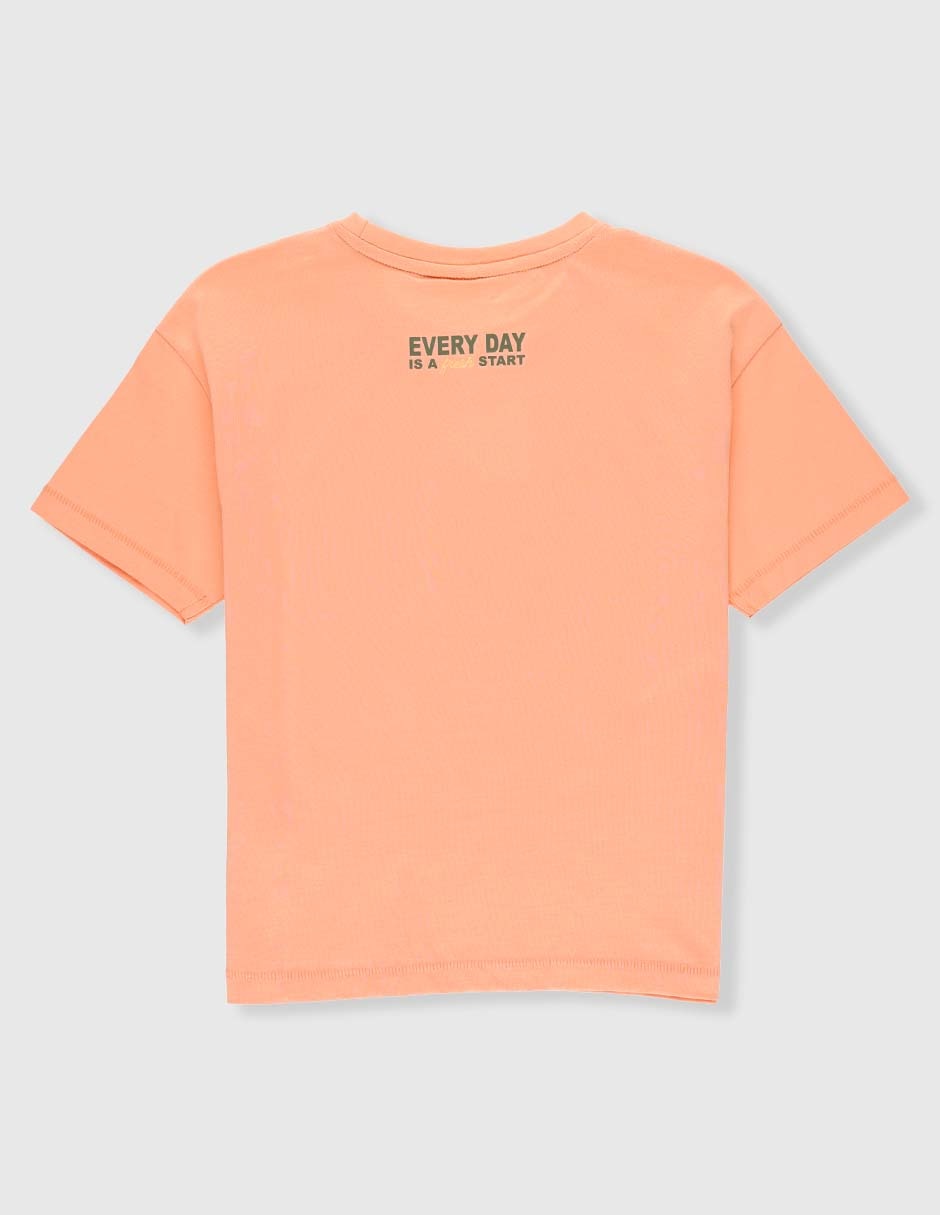 Playera manga corta para niña 5