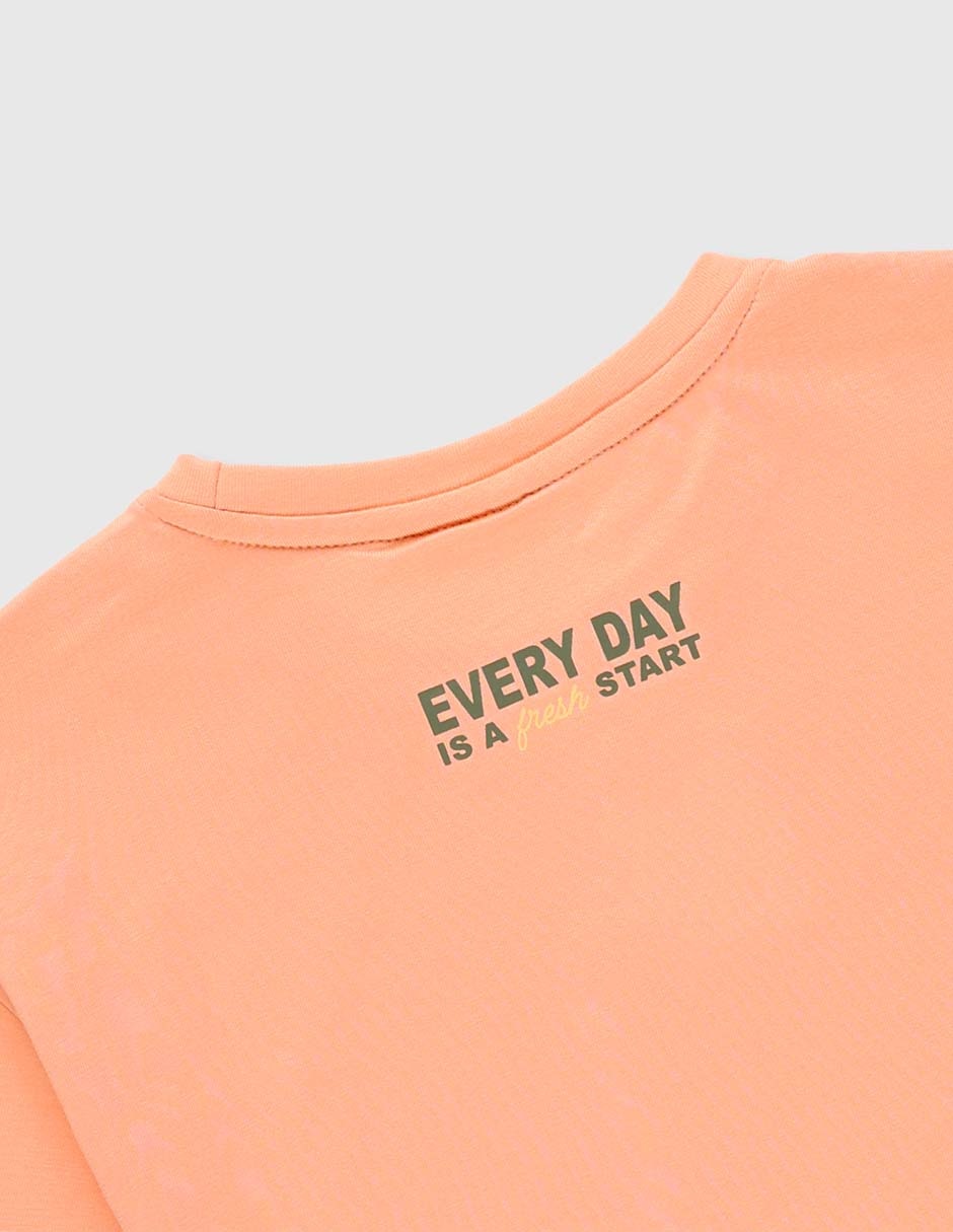Playera manga corta para niña 6