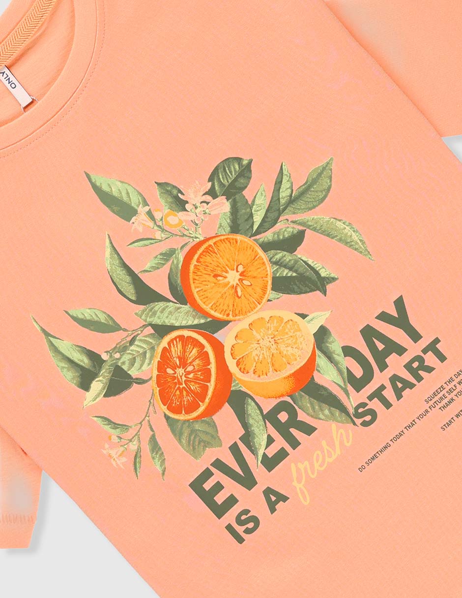 Playera manga corta para niña 7