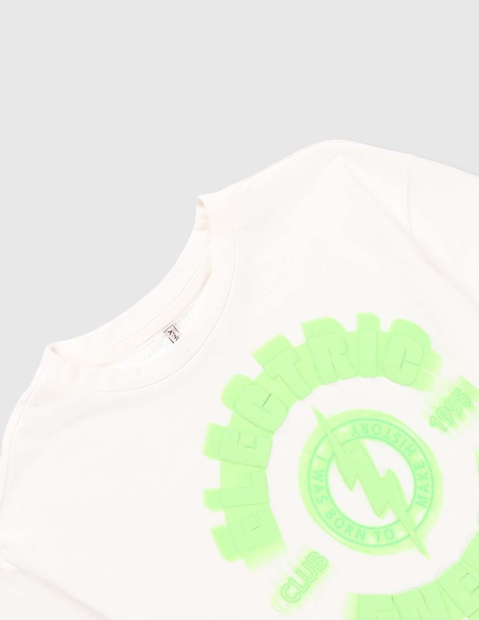 Playera Only manga corta para niña