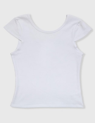 Playera manga corta para niña Playera manga corta para niña
