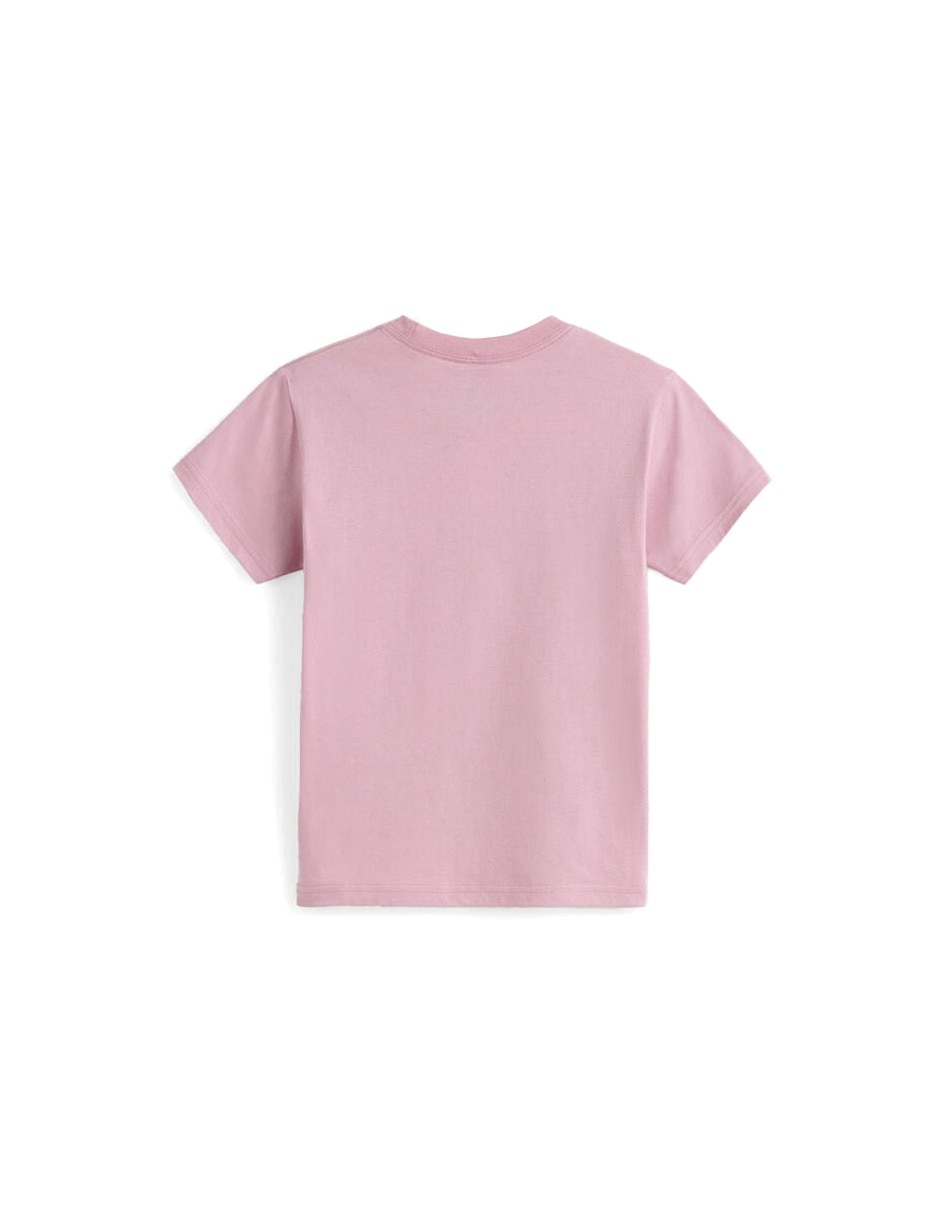 Playera Vans Checker Cherries manga corta para niña