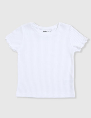 Playera manga corta para niña Playera manga corta para niña