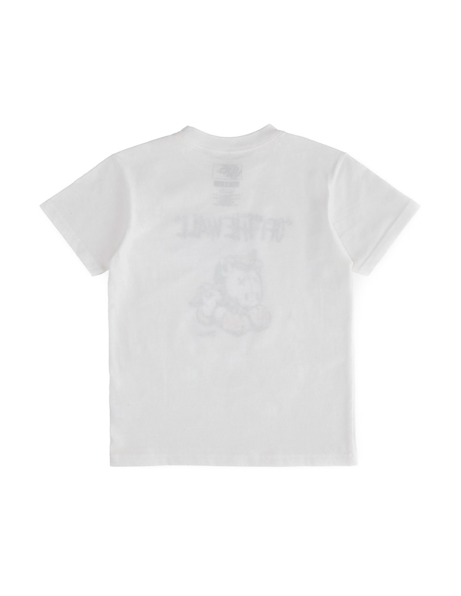 Playera Vans manga corta para niño
