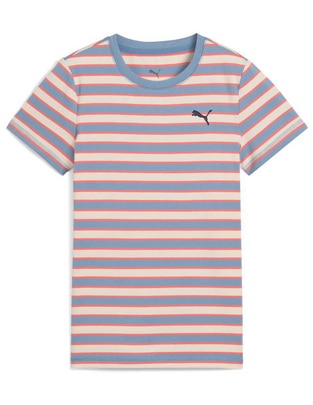 Playera Wardrobe Ess Go Together Striped Slim Tee G manga corta para niña Playera Wardrobe Ess Go Together Striped Slim Tee G manga corta para niña