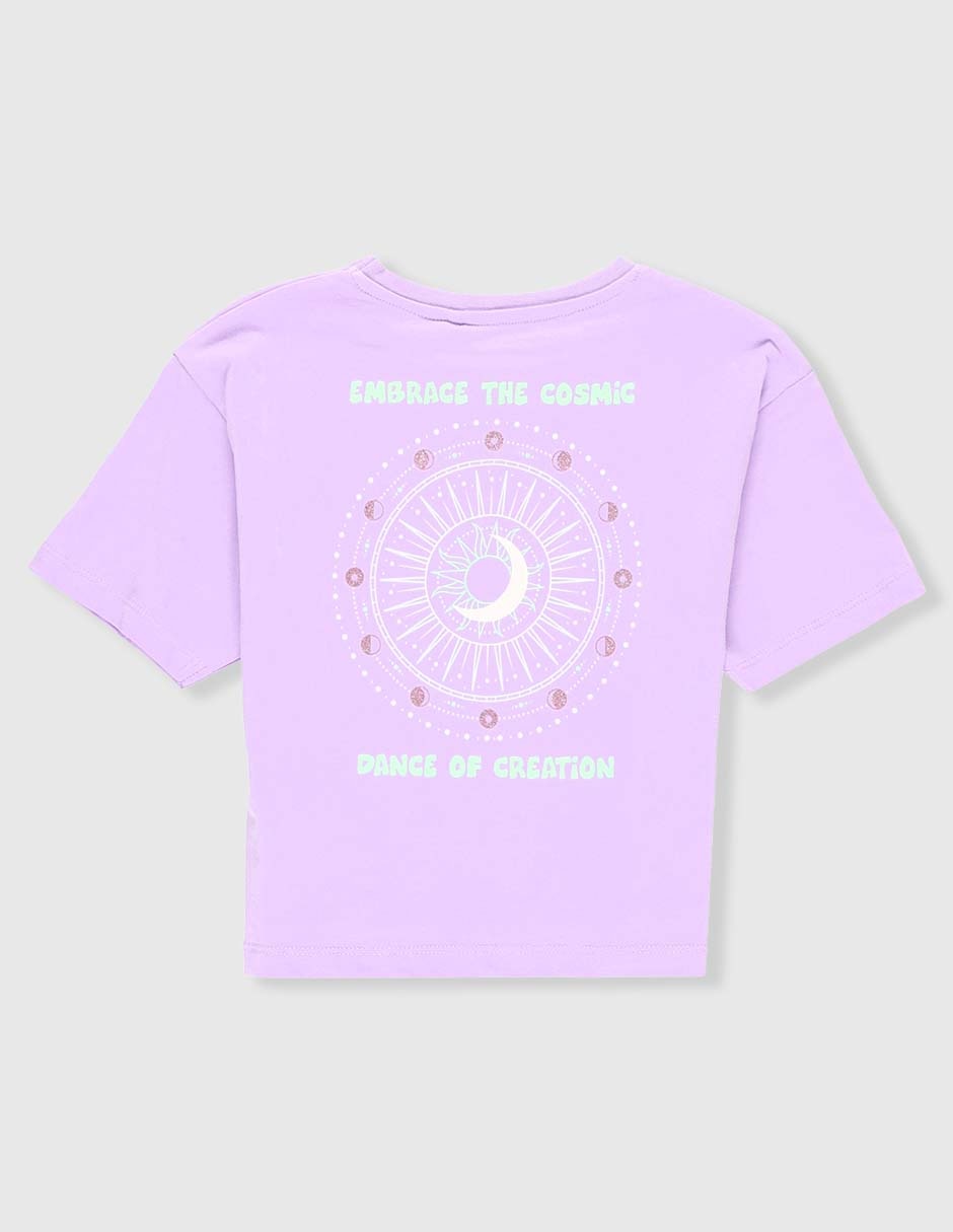 Playera manga corta para niña 5
