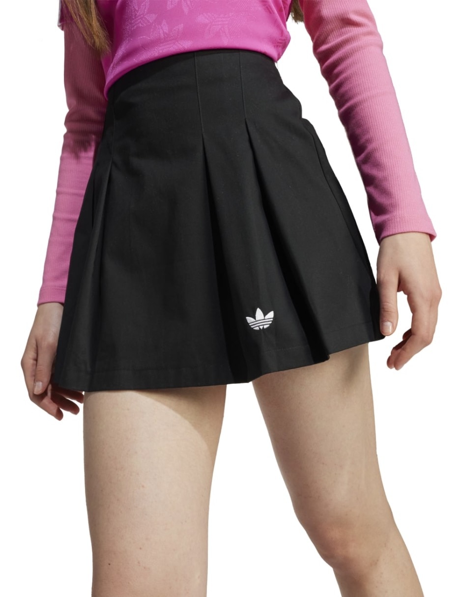 Falda Adidas Originals de algodón para niña