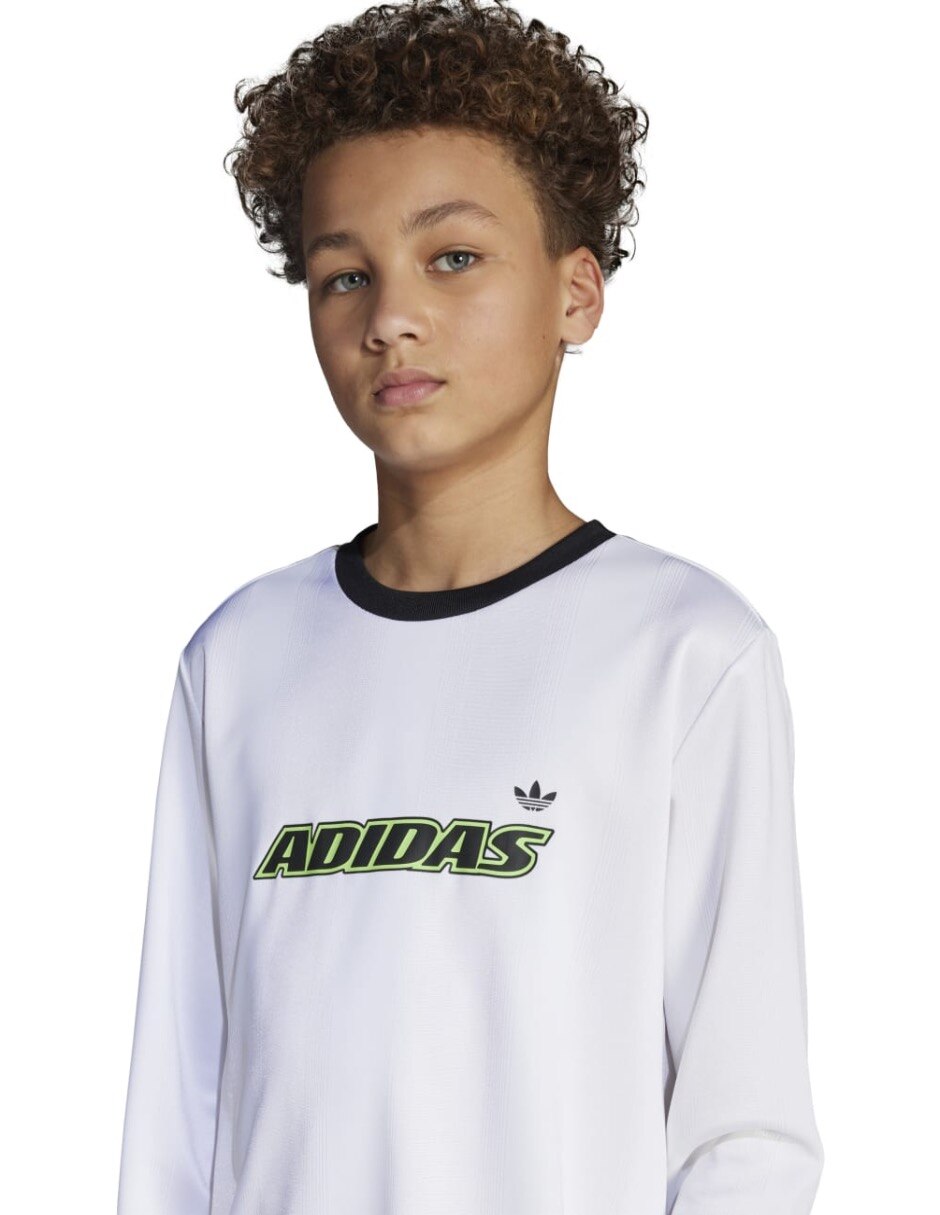 Playera Adicolor manga larga para infantil 6