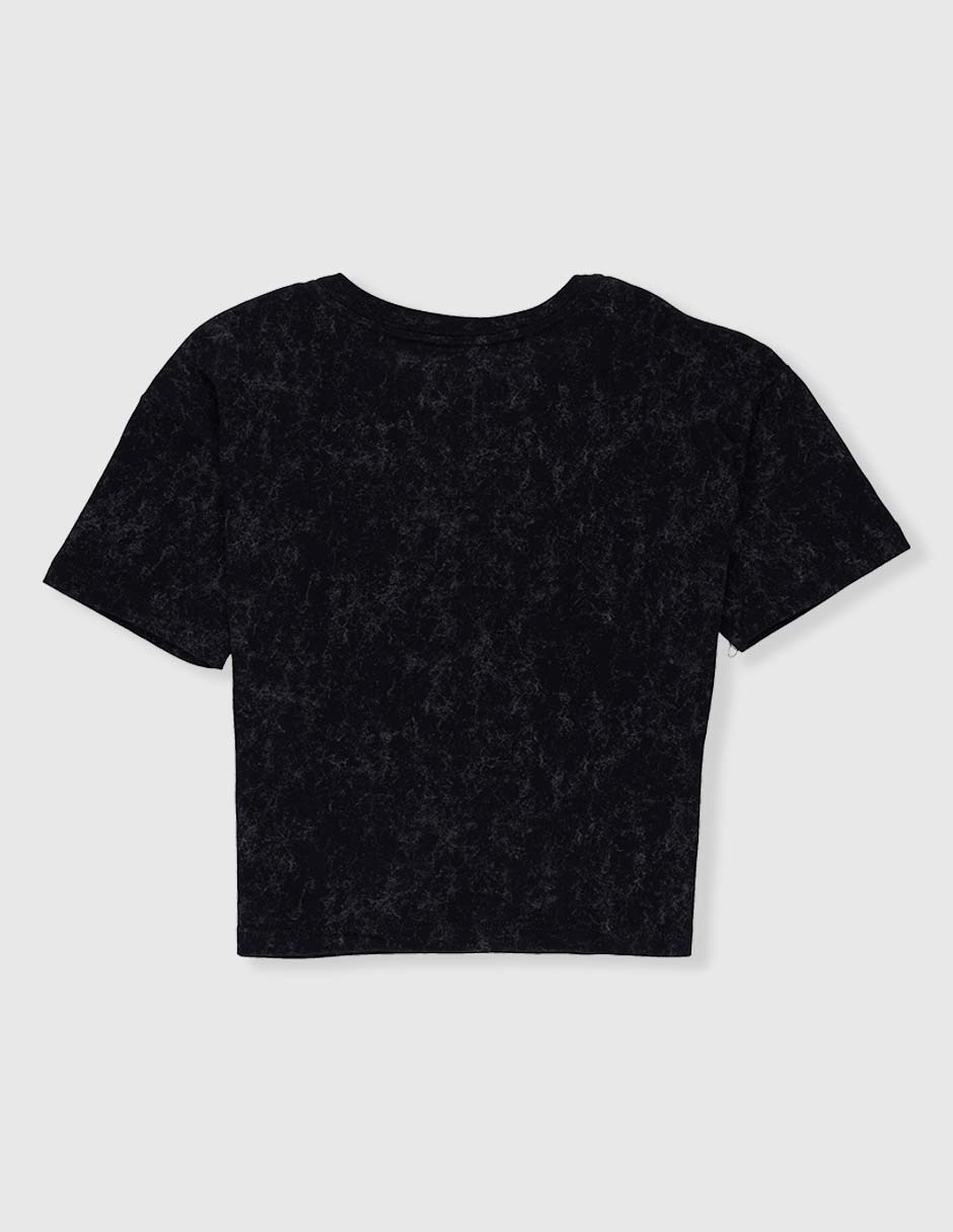 Playera Wicked manga regular para niña 5
