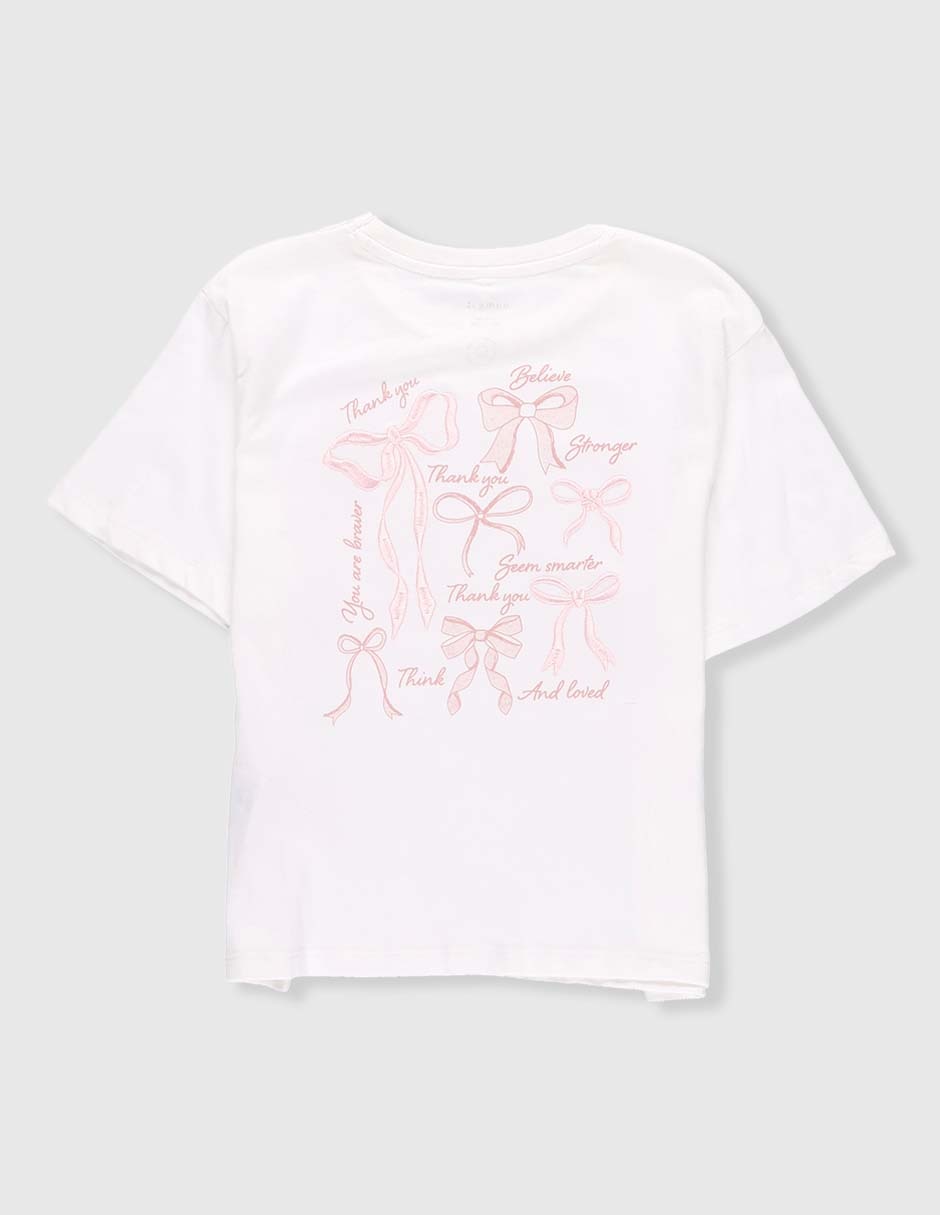 Playera Name It manga corta para niña