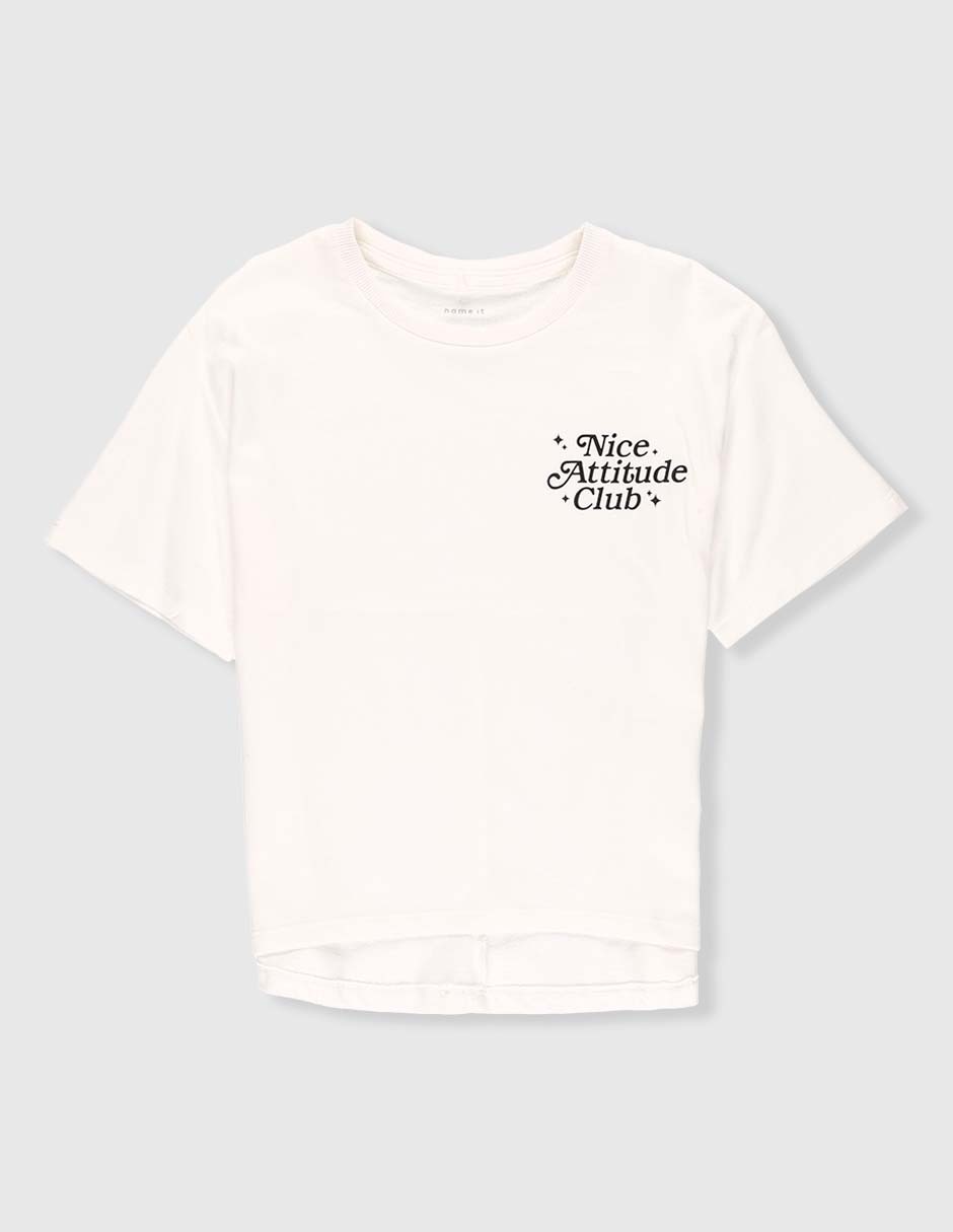Playera manga corta para niña Playera manga corta para niña