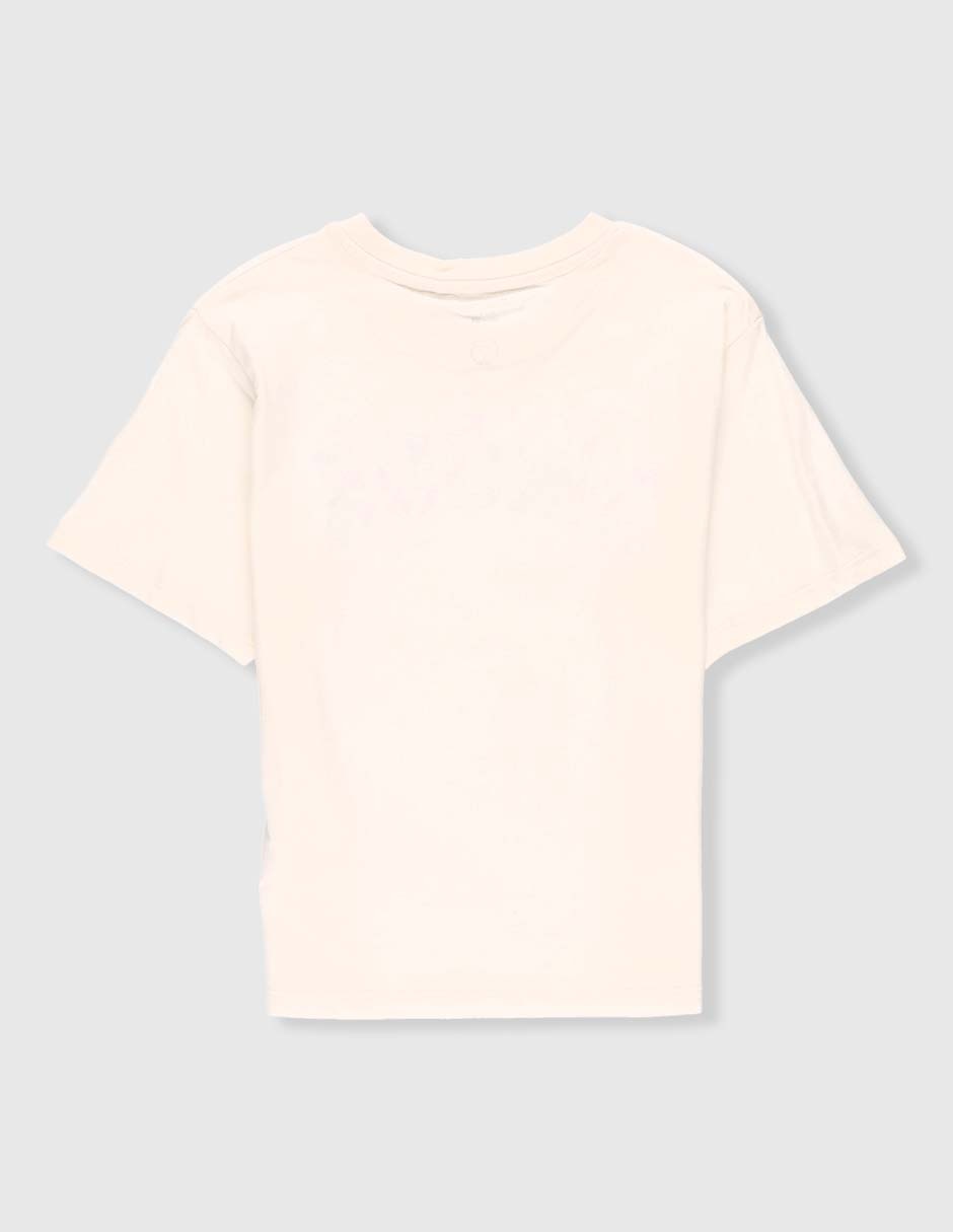 Playera manga corta para niña