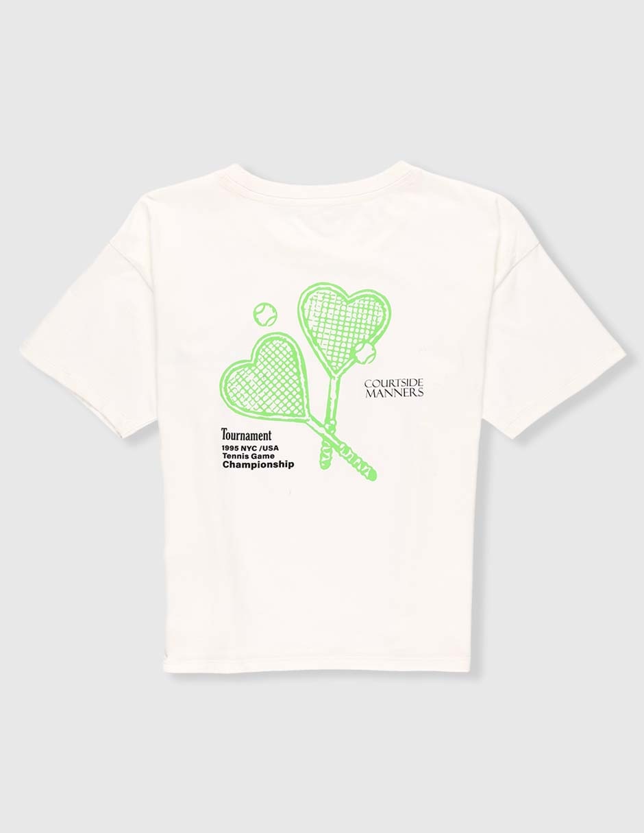 Playera That's It manga corta para niña