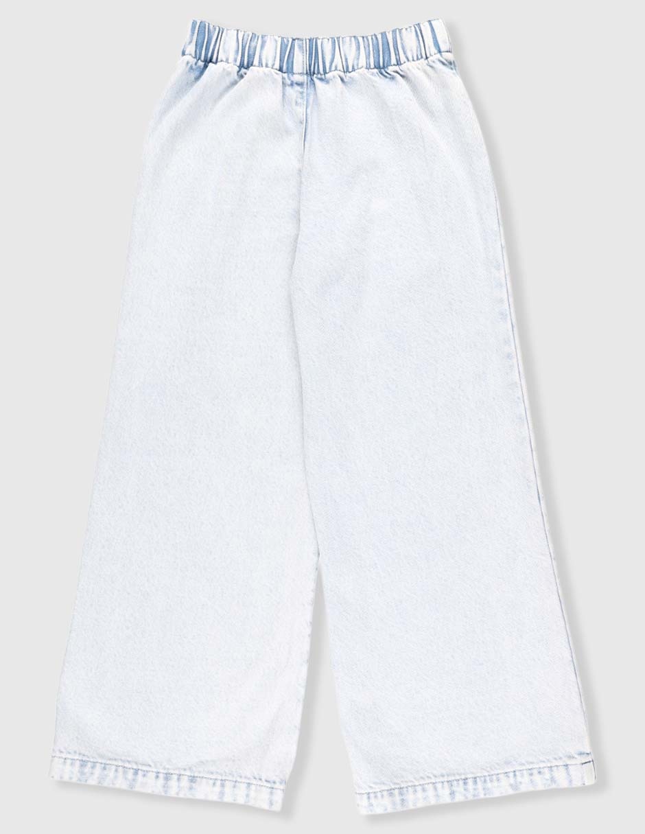 Jeans amplio That's It lavado claro para niña