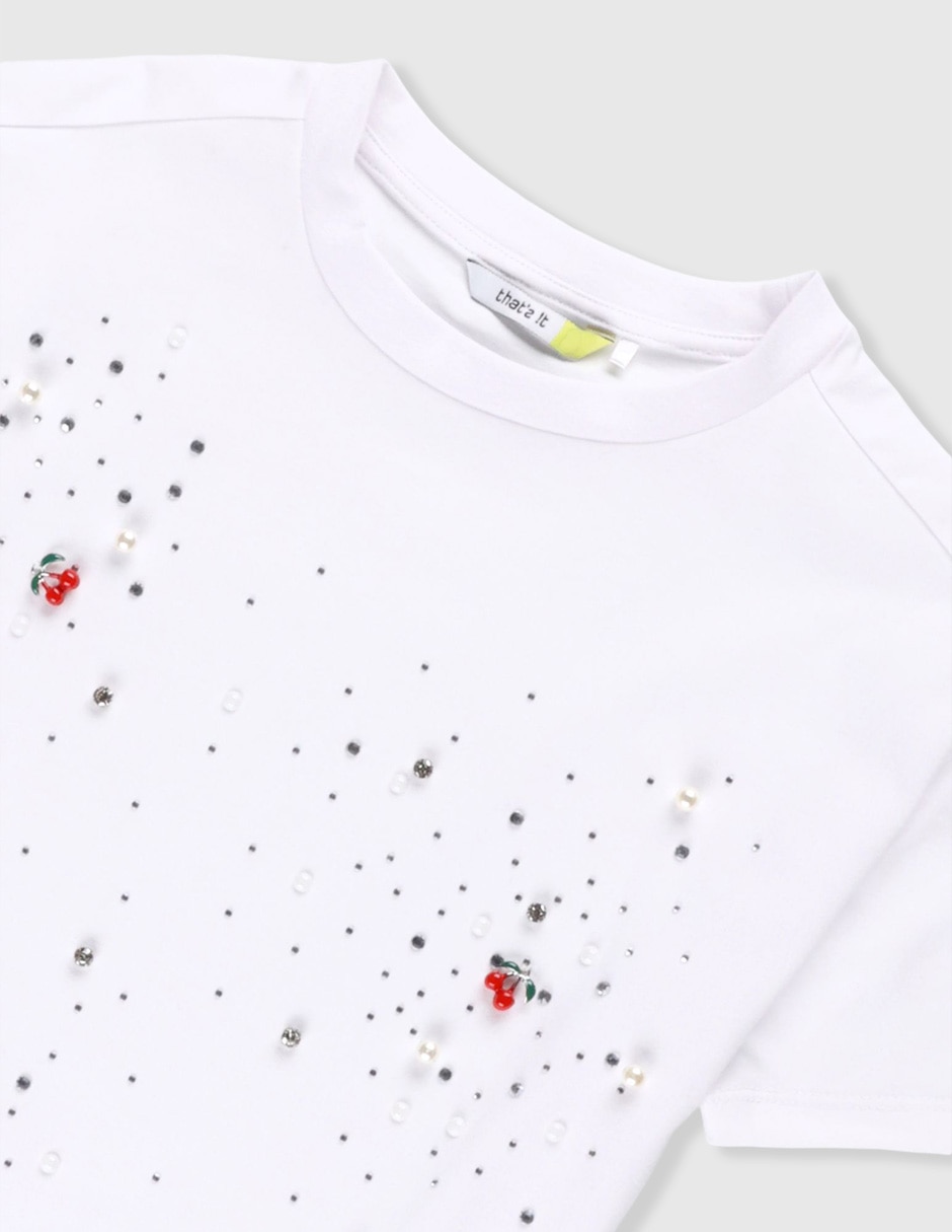Playera manga corta para niña 6