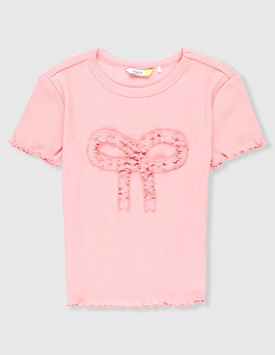 Playera That's It manga corta para niña