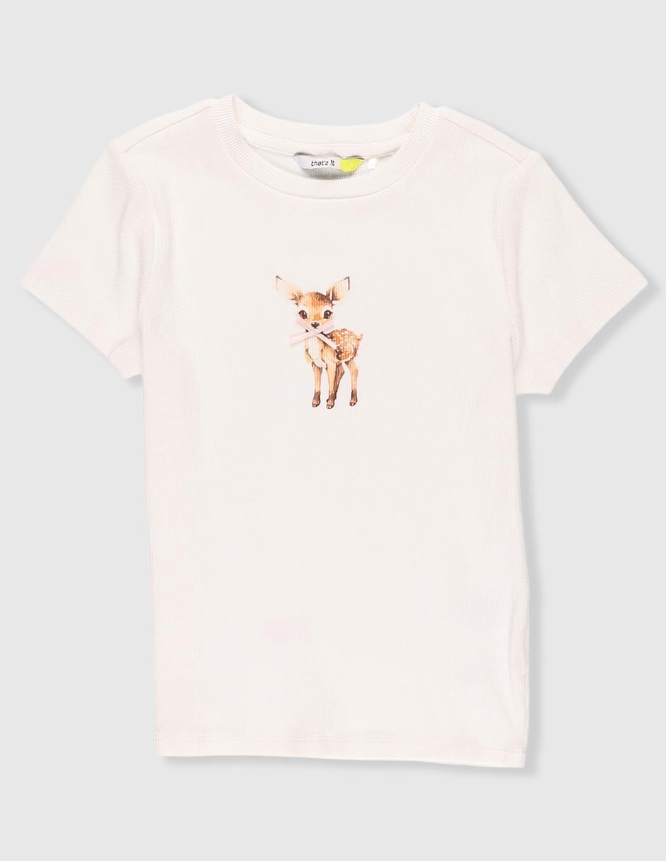 Playera manga corta para niña Playera manga corta para niña